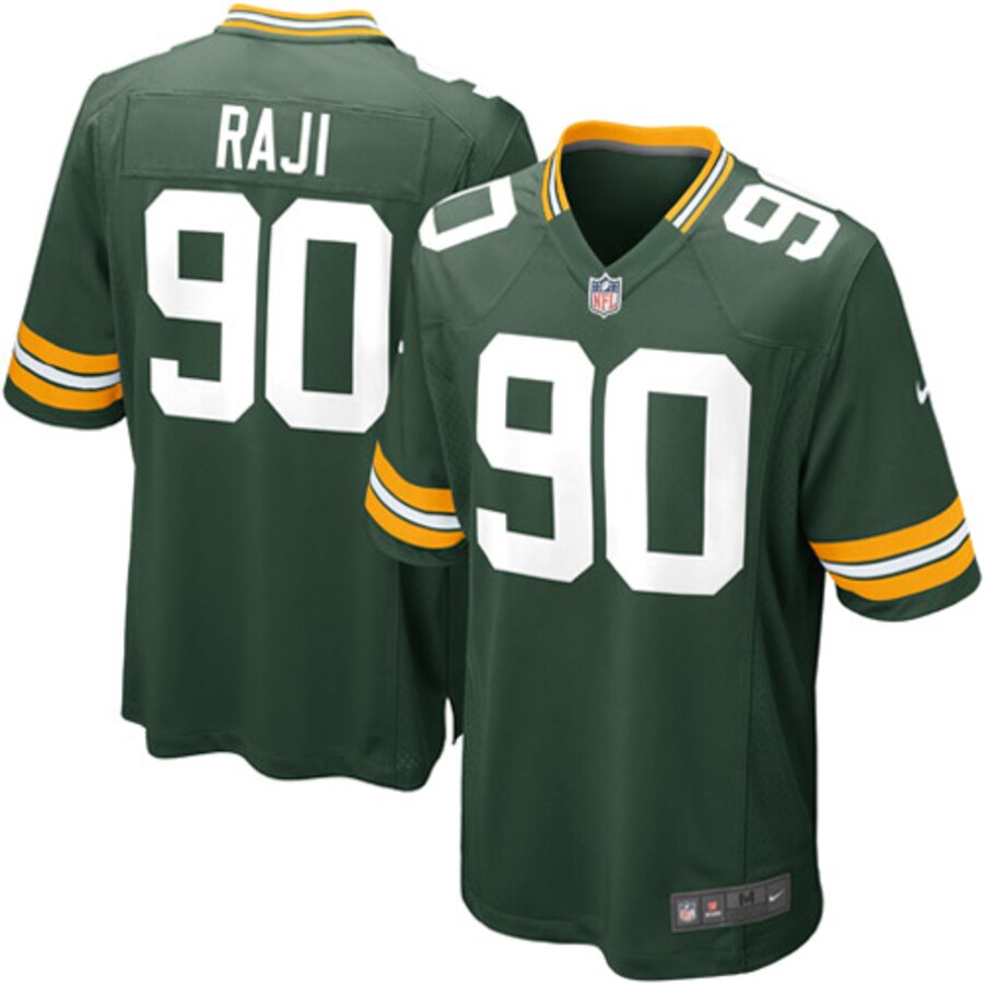 Bj Raji Green Bay Packers Nike Youth Team Color Game Jersey Green