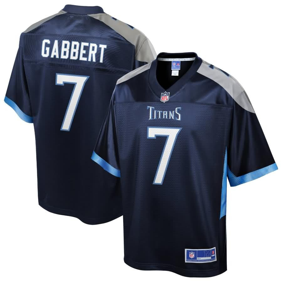 Blaine Gabbert Tennessee Titans Nfl Pro Line Team Player Jersey Navy