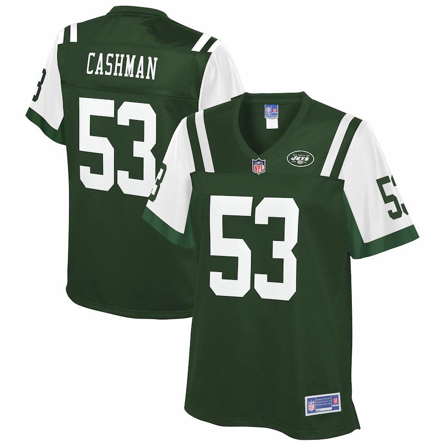 Blake Cashman New York Jets Nfl Pro Line Womens Player Jersey Gotham Green