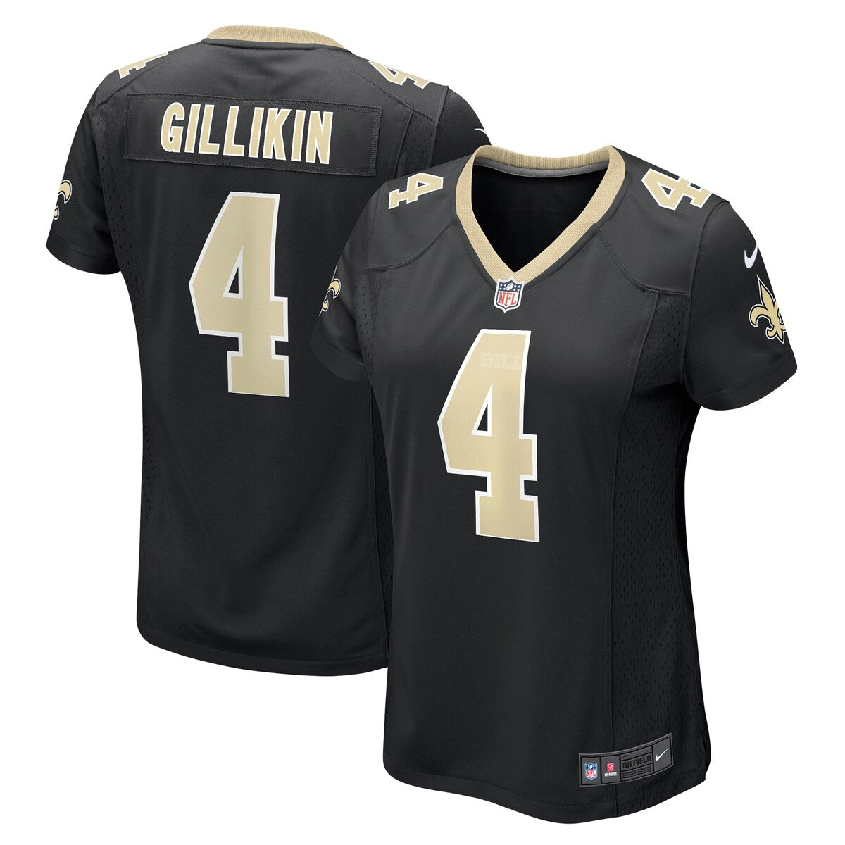 Blake Gilikin New Orleans Saints Nike Womens Game Player Jersey Black