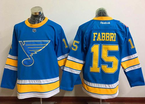 Blues 15 Robby Fabbri Light Blue 2017 Winter Classic Stitched Nhl Jersey