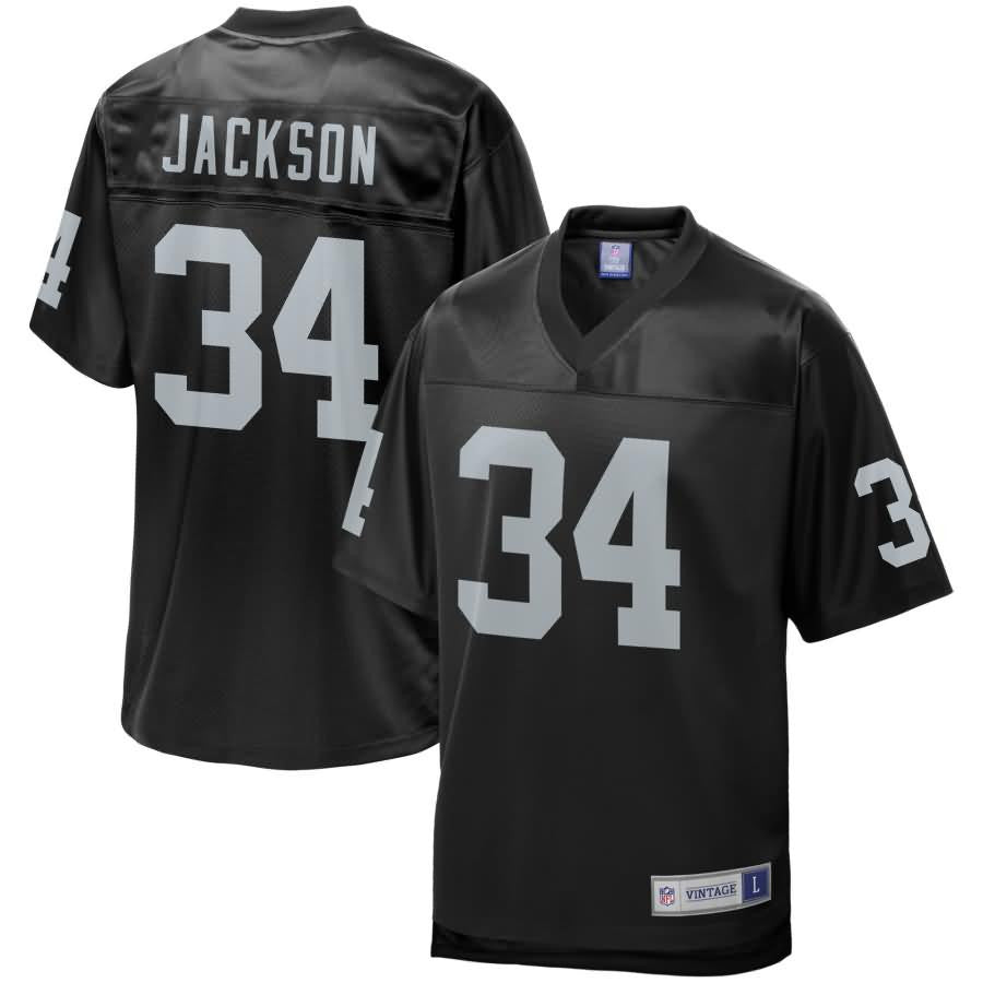 Bo Jackson Oakland Raiders Nfl Pro Line Retired Player Jersey Black