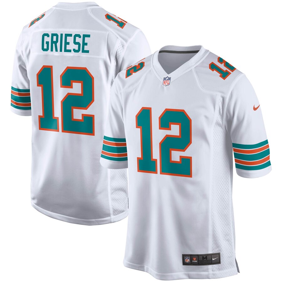 Bob Griese Miami Dolphins Nike Retired Player Game Jersey White