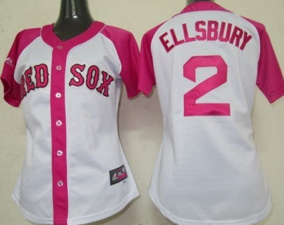Boston Red Sox 2 Jacoby Ellsbury 2012 Fashion Womens By Majestic Athletic Jersey