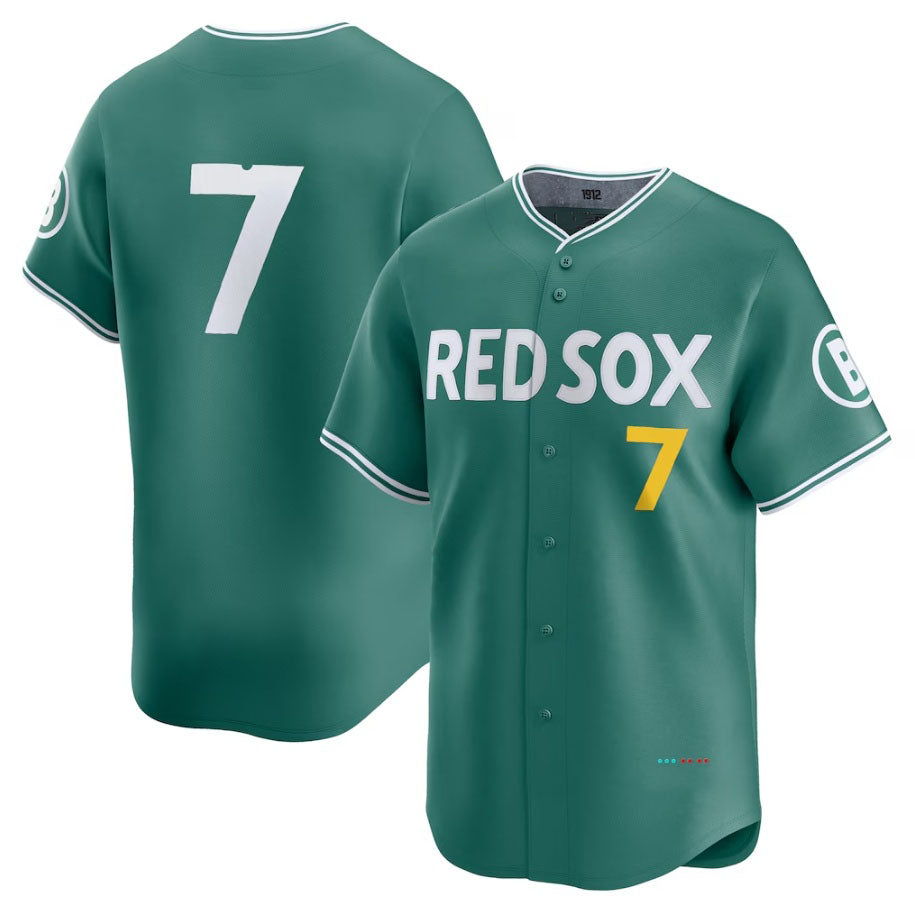 Boston Red Sox #7 Masataka Yoshida 2025 City Connect Limited Player Jersey Gre