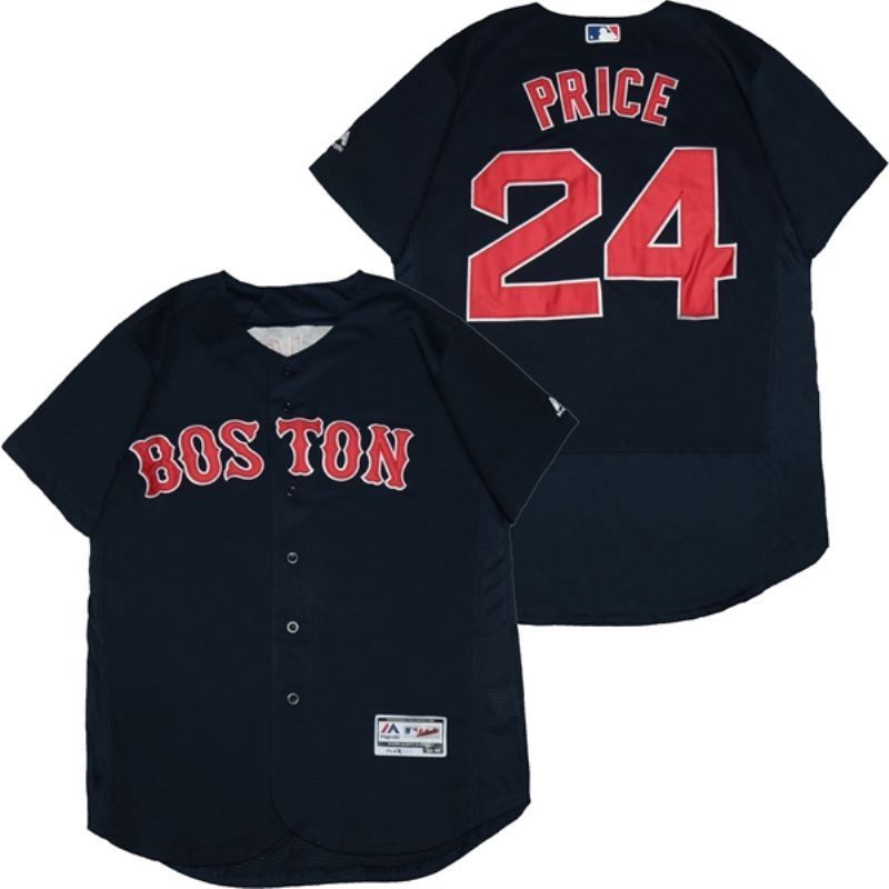 Boston Red Sox David Price 24 2020 Mlb Black Jersey