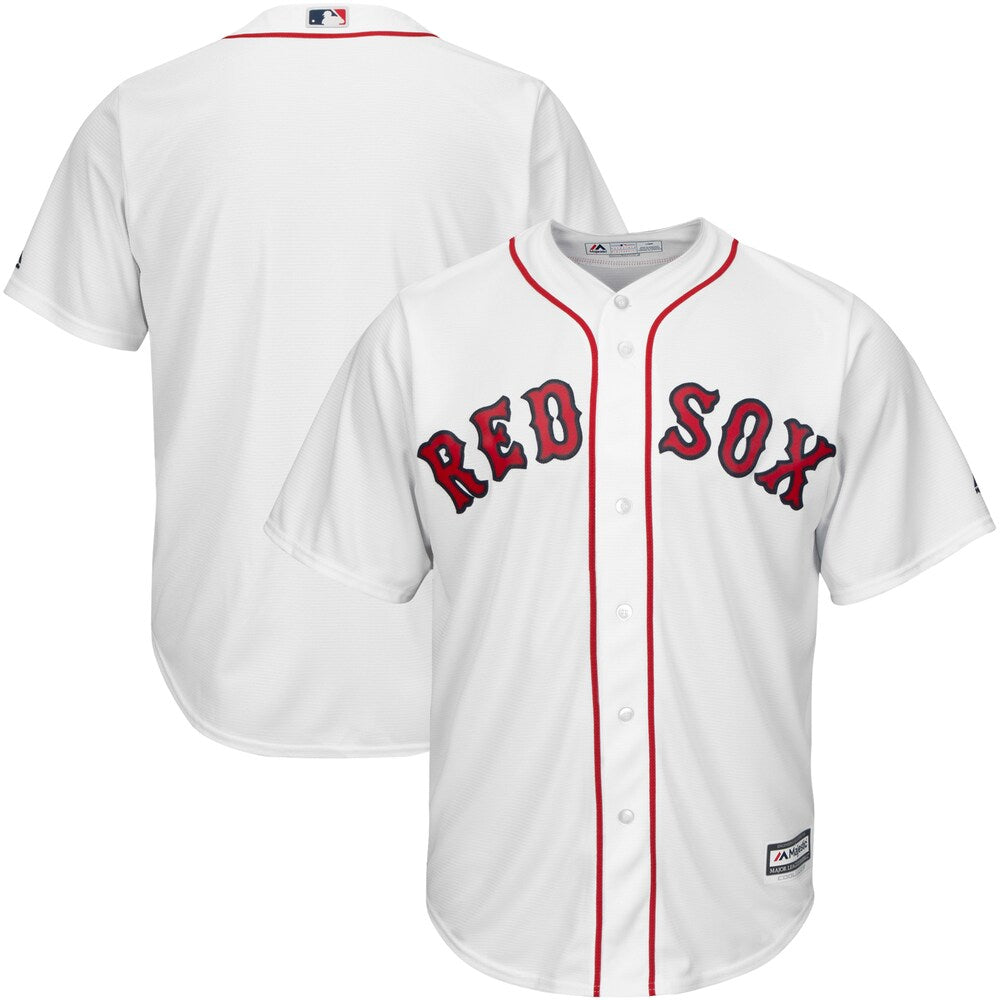 Boston Red Sox Majestic Big Tall Cool Base Team Jersey White