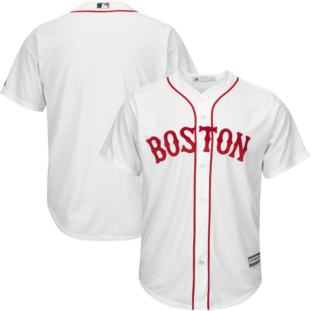 Boston Red Sox Majestic Official Cool Base Alternate Jersey White