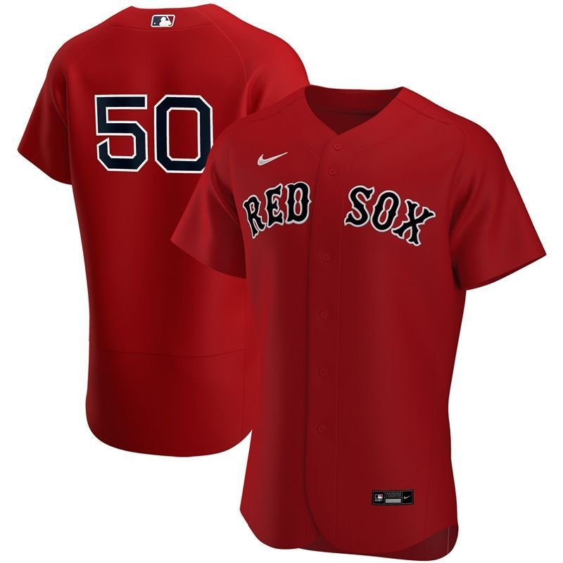 Boston Red Sox Mookie Betts 2020 Mlb Red Jersey