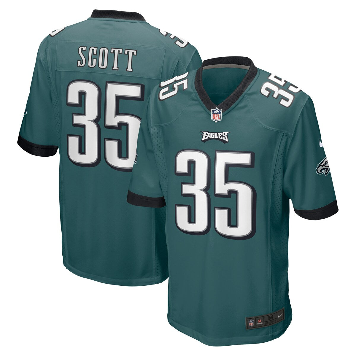 Boston Scott Philadelphia Eagles Nike Game Jersey Midnight Green