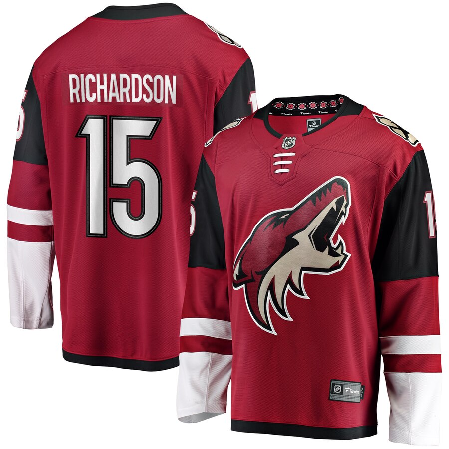 Brad Richardson Arizona Coyotes Fanatics Branded Breakaway Player Jersey Garnet
