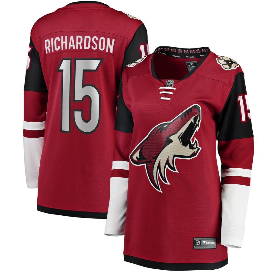 Brad Richardson Arizona Coyotes Fanatics Branded Womens Breakaway Player Jersey Garnet