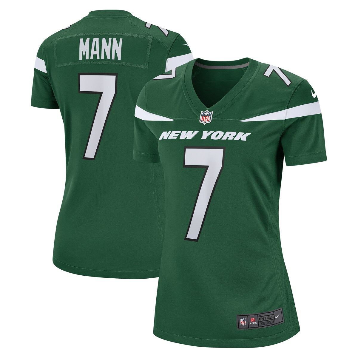Braden Mann New York Jets Nike Womens Game Jersey Gotham Green