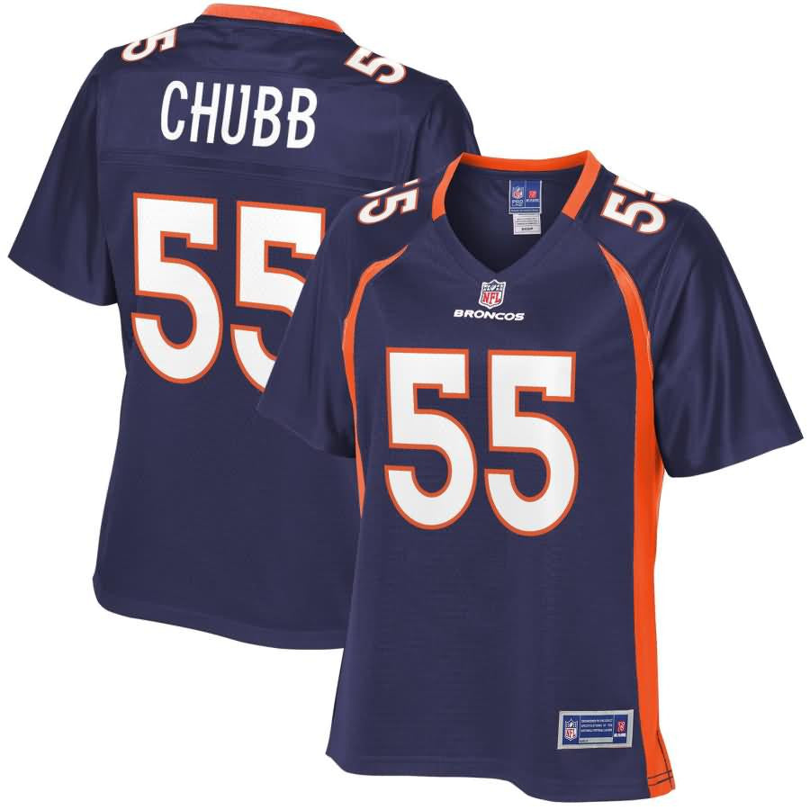 Bradley Chubb Denver Broncos Nfl Pro Line Womens Alternate Player Jersey Navy