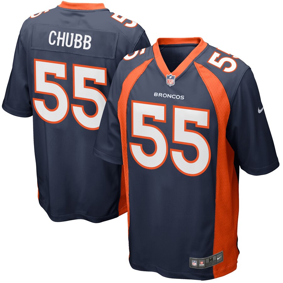 Bradley Chubb Denver Broncos Nike Game Jersey Navy
