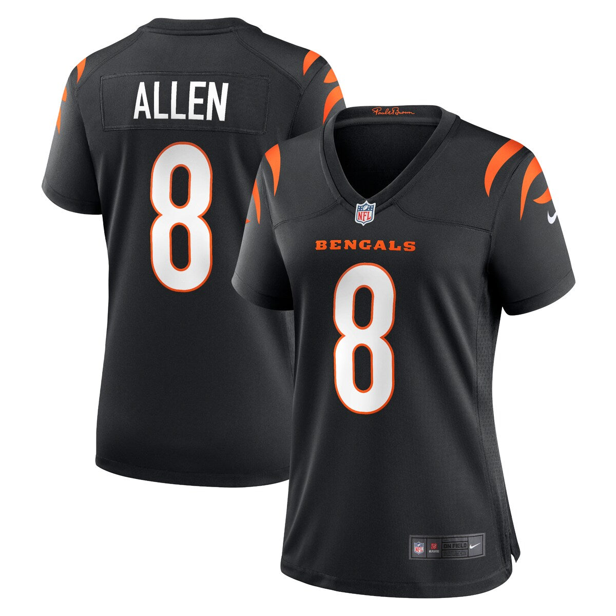 Brandon Allen Cincinnati Bengals Womens Nike Player Game Jersey Black