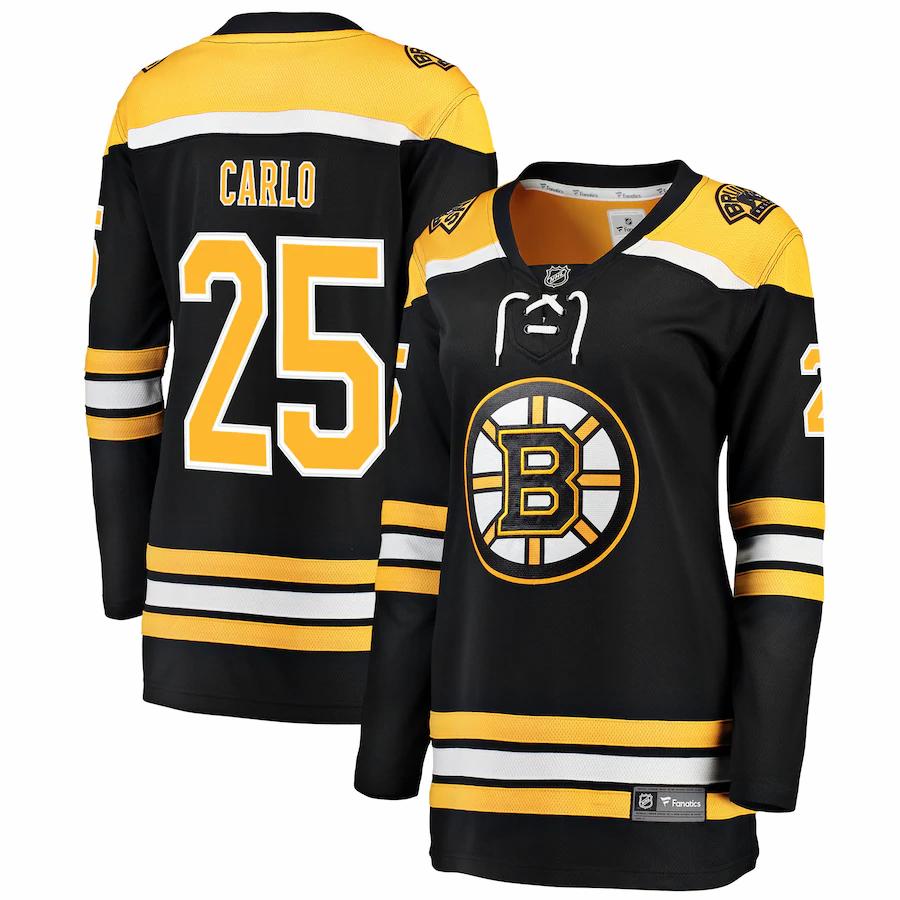 Brandon Carlo Boston Bruins Fanatics Branded Womens Breakaway Player Jersey Black