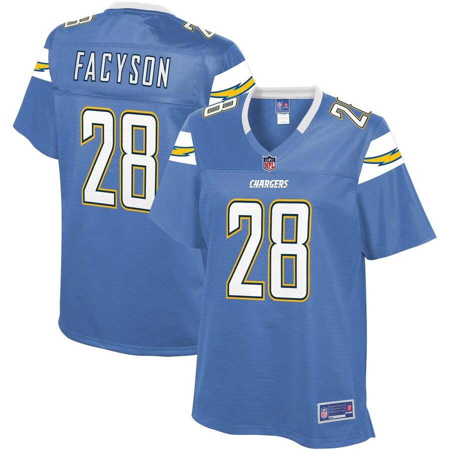 Brandon Facyson Los Angeles Chargers Nfl Pro Line Womens Alternate Team Player Jersey Powder Blue