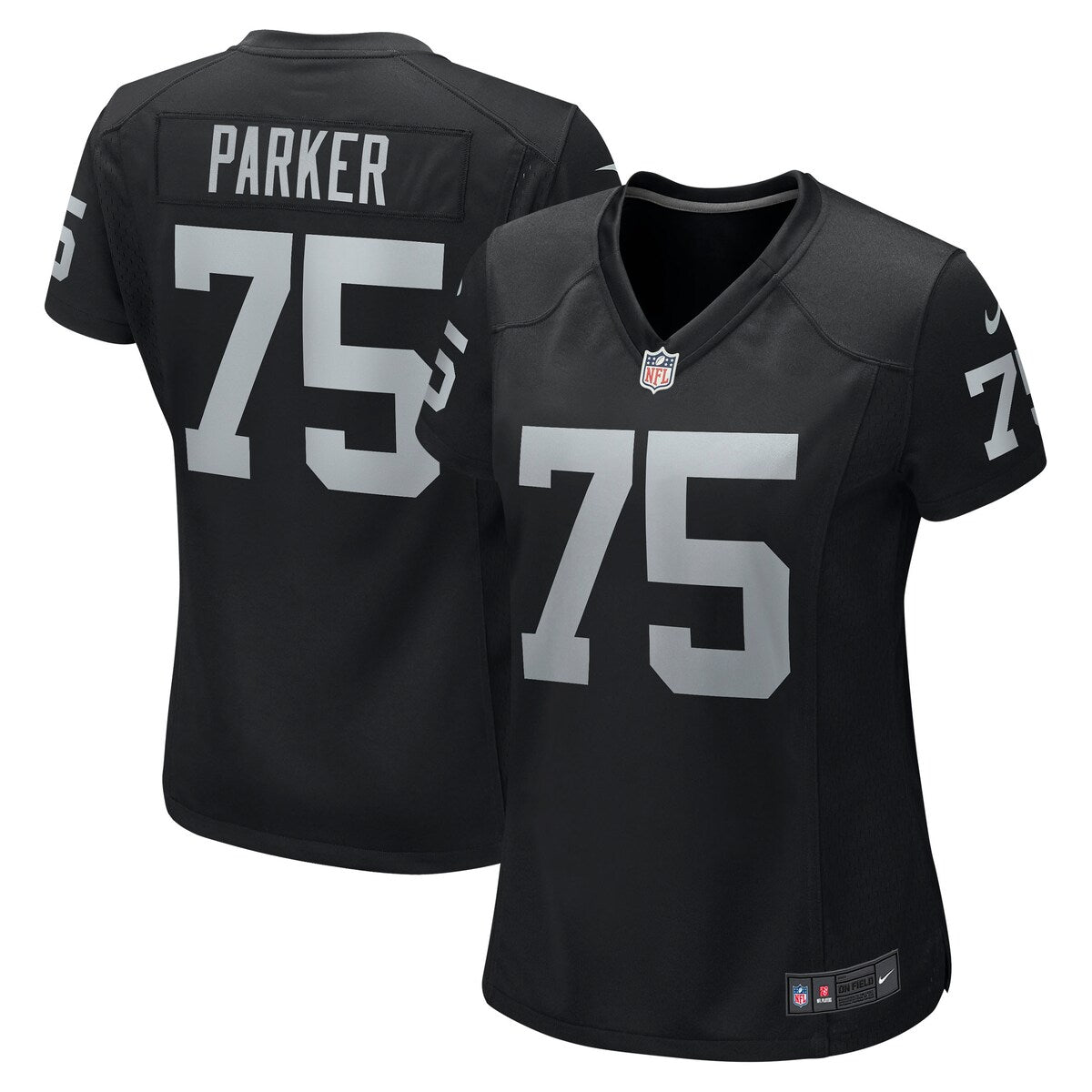 Brandon Parker Las Vegas Raiders Nike Womens Game Jersey Black