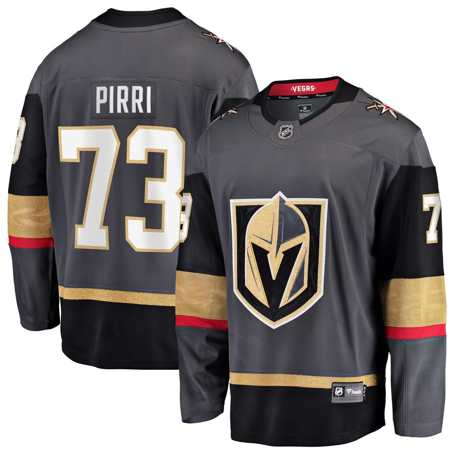 Brandon Pirri Vegas Golden Knights Fanatics Branded Home Breakaway Player Jersey Black