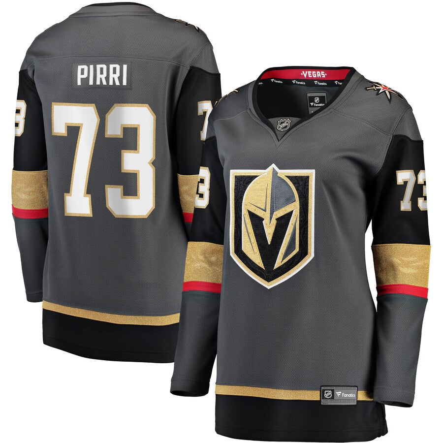 Brandon Pirri Vegas Golden Knights Fanatics Branded Womens Home Breakaway Player Jersey Black