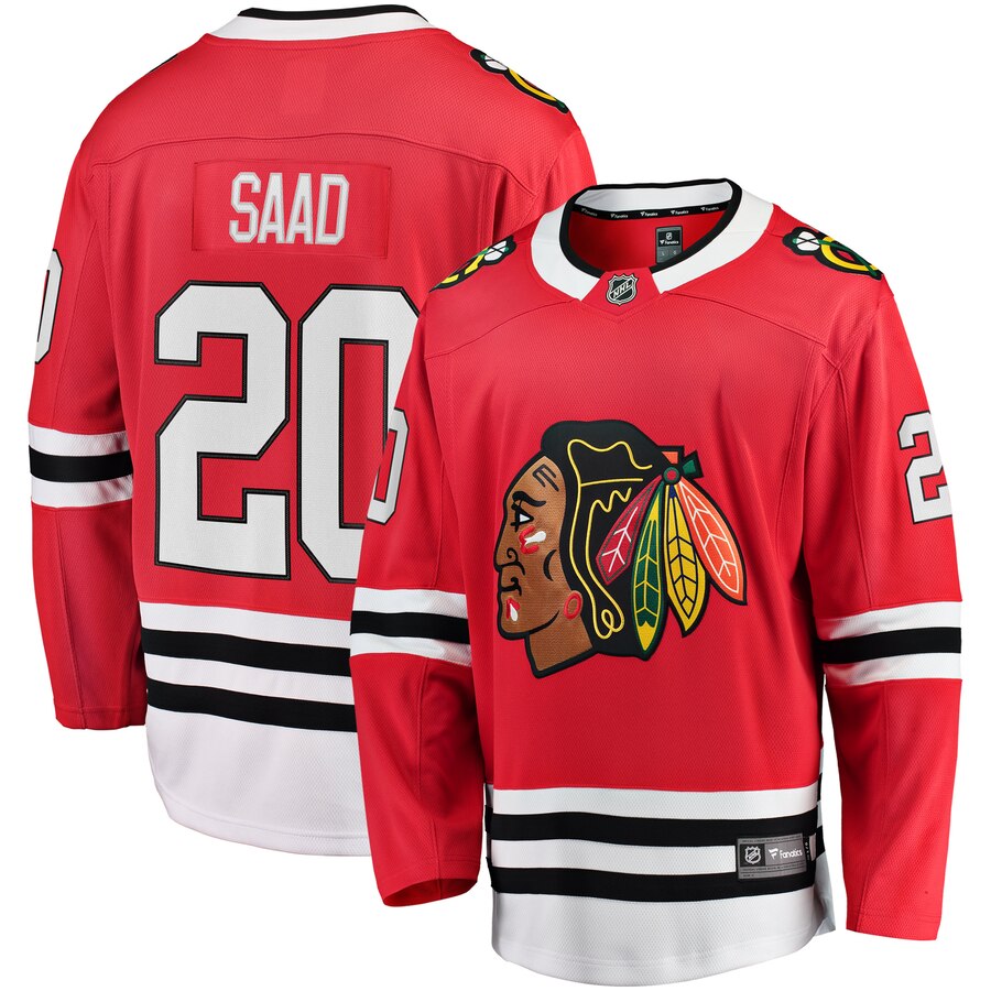 Brandon Saad Chicago Blackhawks Fanatics Branded Youth Breakaway Player Jersey Red