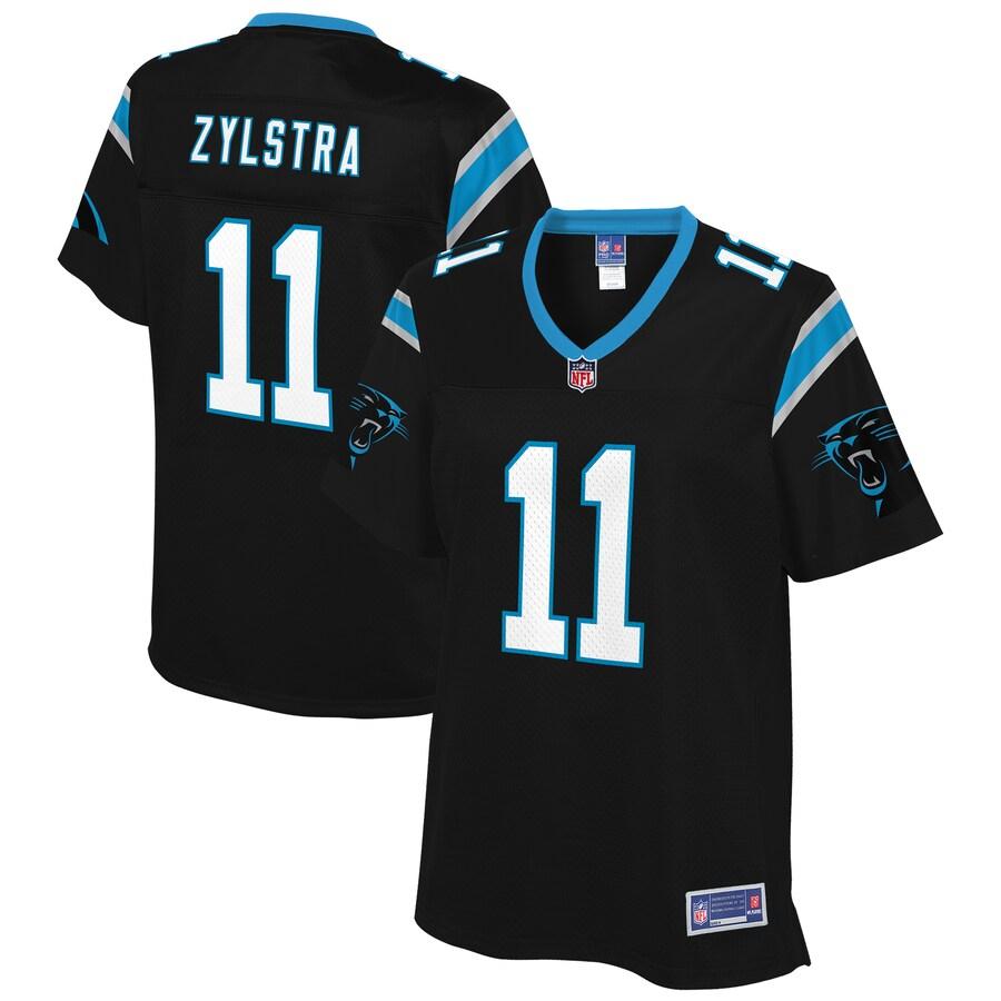 Brandon Zylstra Carolina Panthers Nfl Pro Line Womens Player Jersey Black
