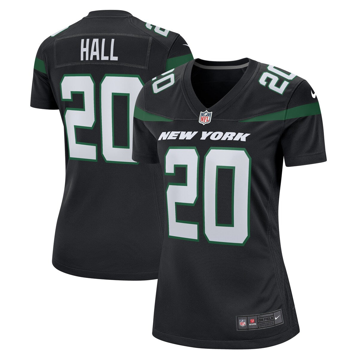 Breece Hall New York Jets Nike Womens Alternate Game Player Jersey Stealth Black