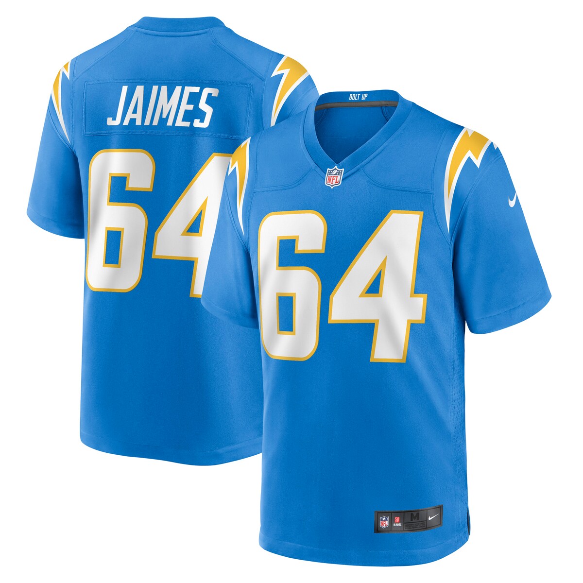 Brenden Jaimes Los Angeles Chargers Nike Game Jersey Powder Blue
