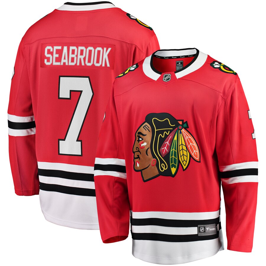 Brent Seabrook Chicago Blackhawks Fanatics Branded Youth Breakaway Player Jersey Red