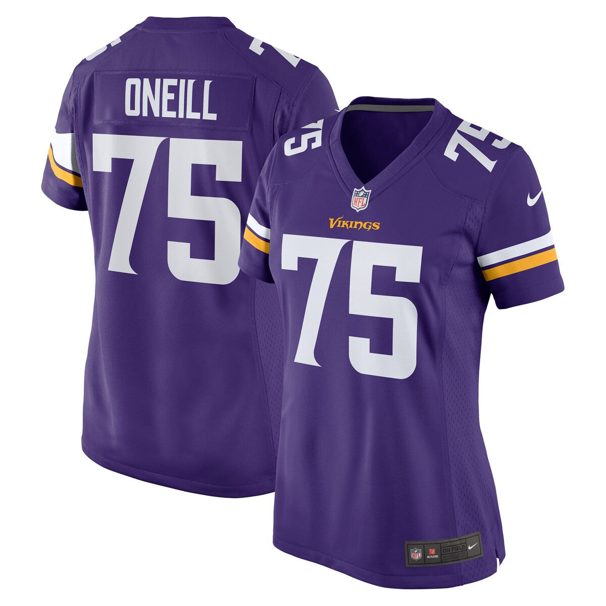Brian Oneill Minnesota Vikings Nike Womens Game Jersey Purple