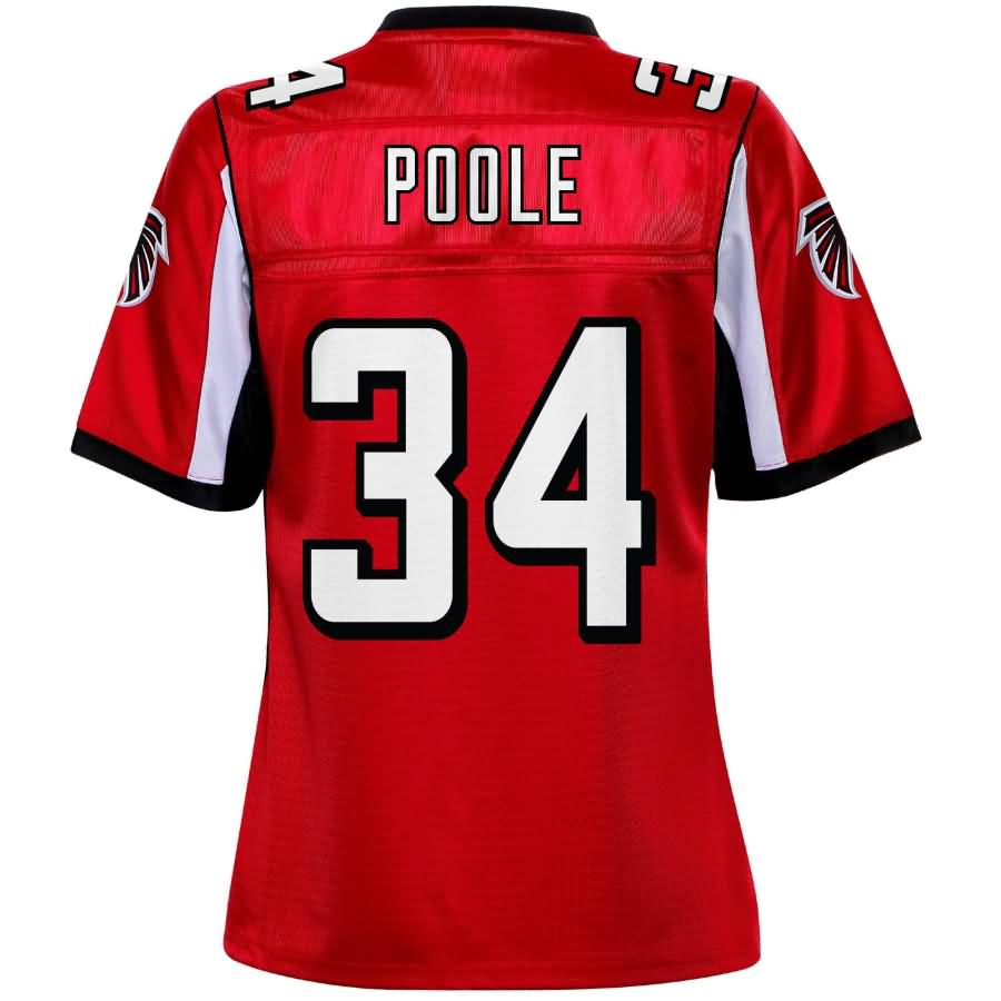 Brian Poole Atlanta Falcons Nfl Pro Line Womens Player Jersey Red