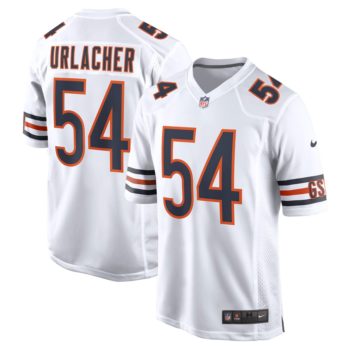 Brian Urlacher Chicago Bears Nike Retired Player Game Jersey White