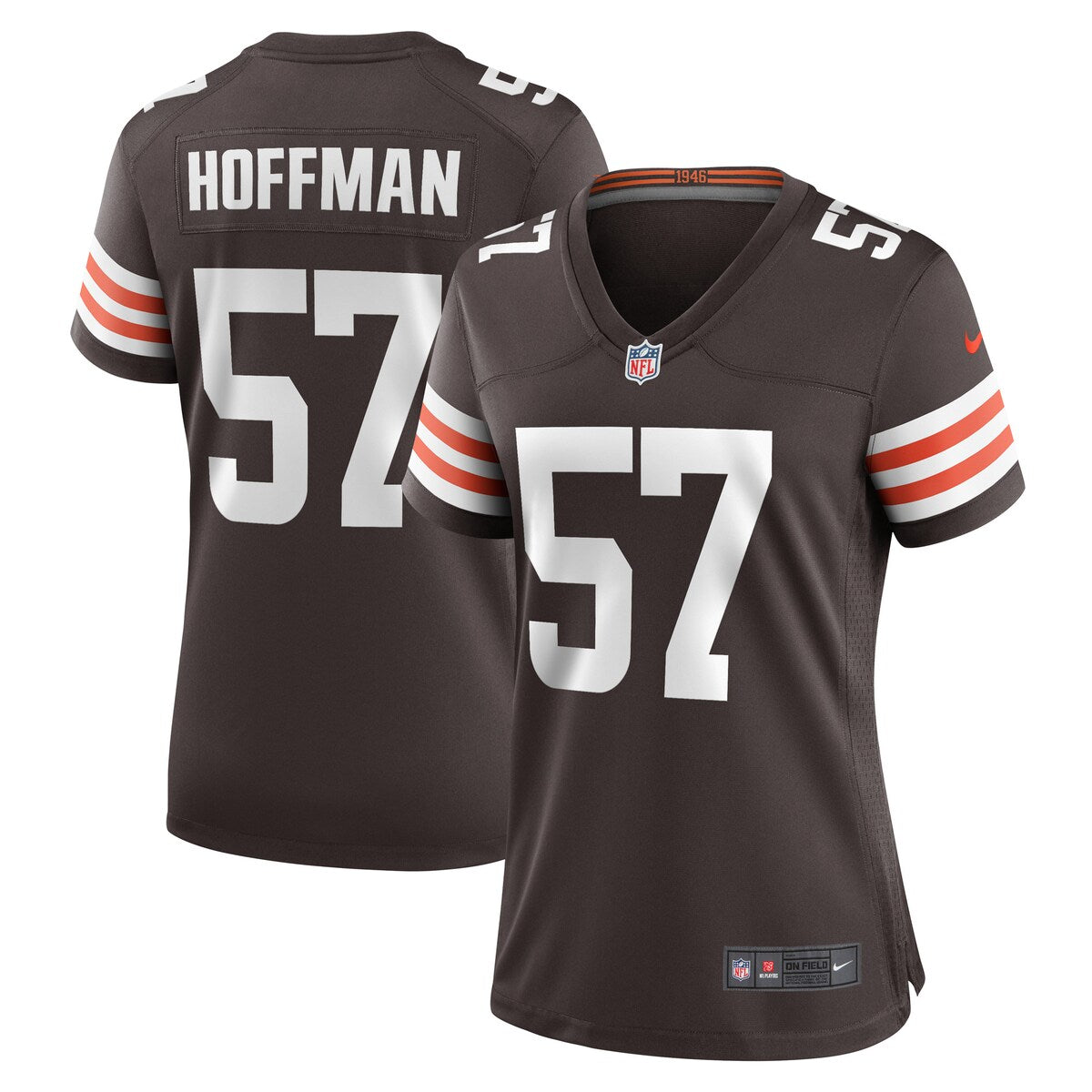 Brock Hoffman Cleveland Browns Nike Womens Game Player Jersey Brown