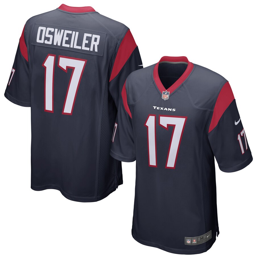 Brock Osweiler Houston Texans Nike Youth Game Jersey Navy