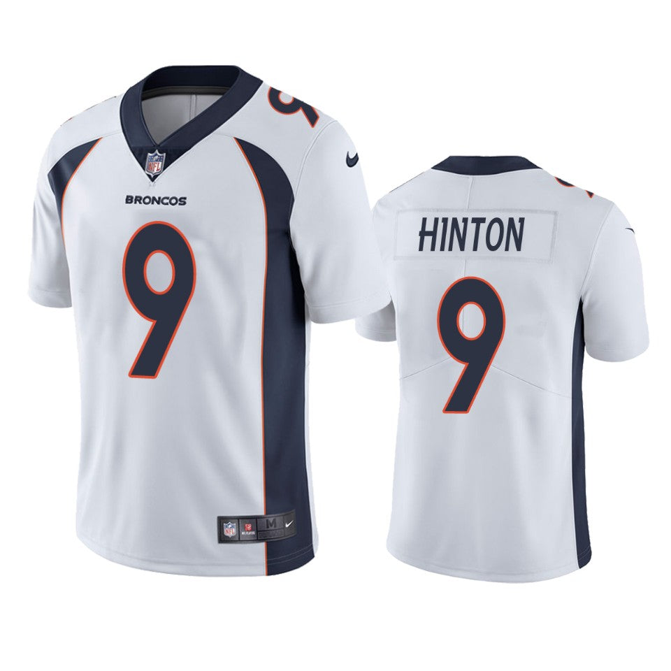 Broncos Kendall Hinton Vapor Limited White Jersey