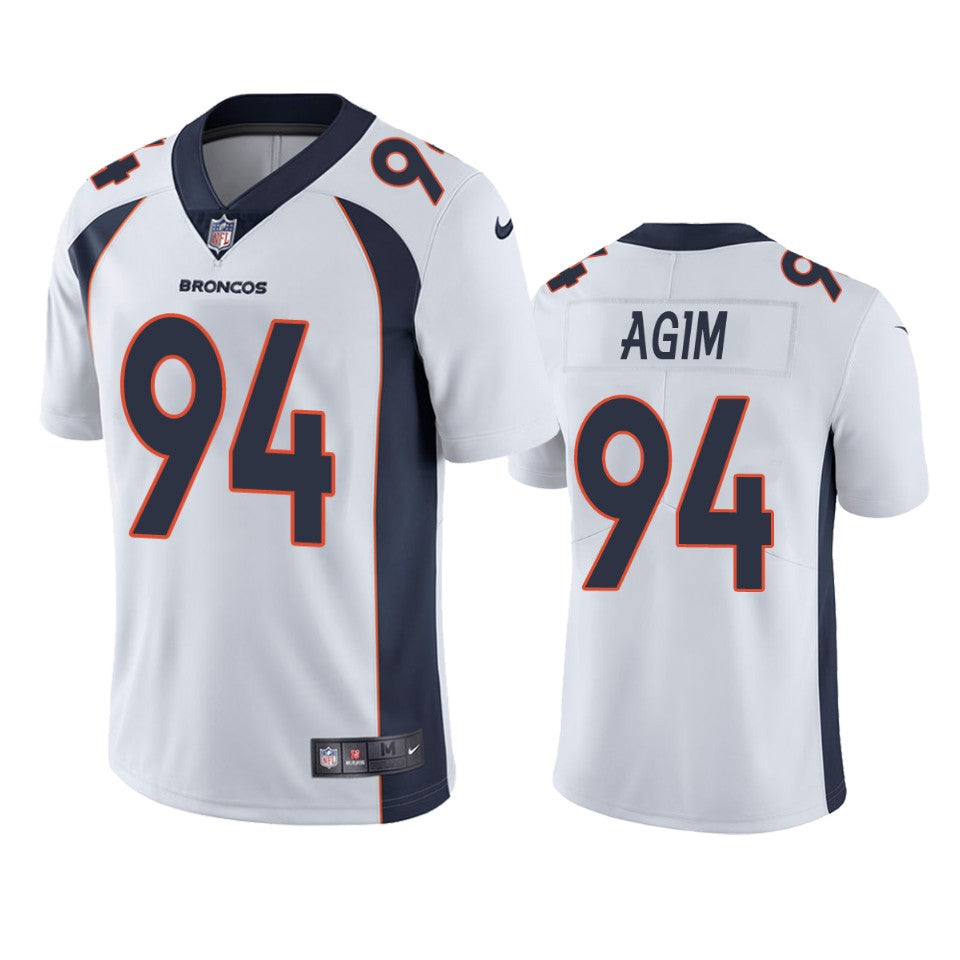 Broncos Mctelvin Agim Vapor Untouchable Limited White Jersey Mens