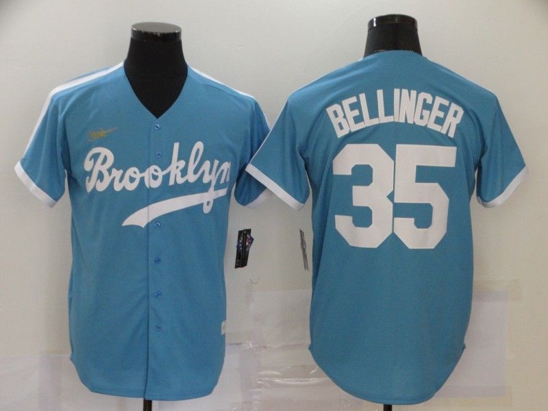 Brooklyn Dodgers Cody Bellinger 35 2020 Mlb Blue Jersey