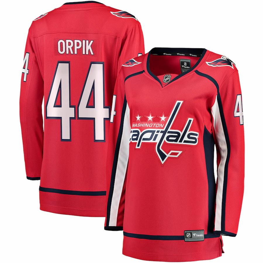 Brooks Orpik Washington Capitals Fanatics Branded Womens Breakaway Player Jersey Red
