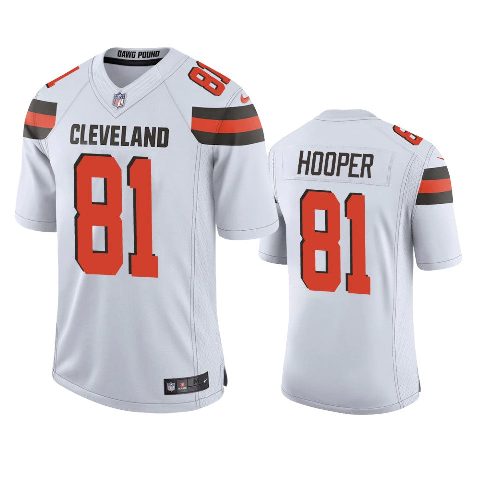 Browns Austin Hooper Vapor Untouchable Limited White Jersey Mens
