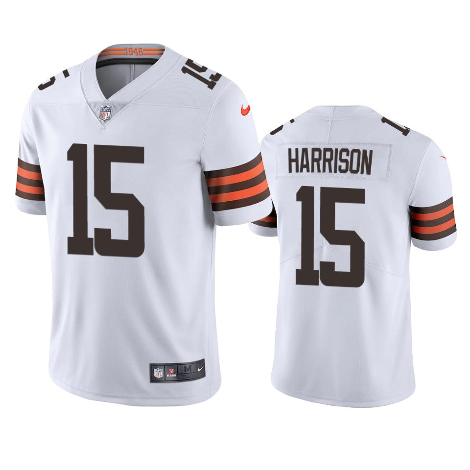Browns Ronnie Harrison Vapor Limited White Jersey