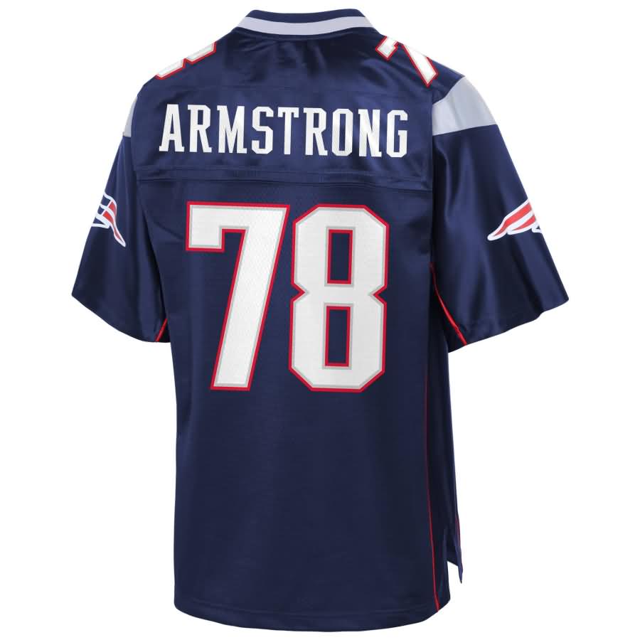 Bruce Armstrong New England Patriots Nfl Pro Line Retired Player Jersey Navy