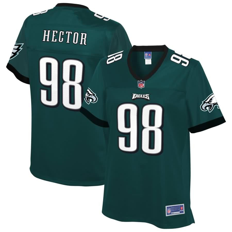 Bruce Hector Philadelphia Eagles Nfl Pro Line Womens Player Jersey Midnight Green