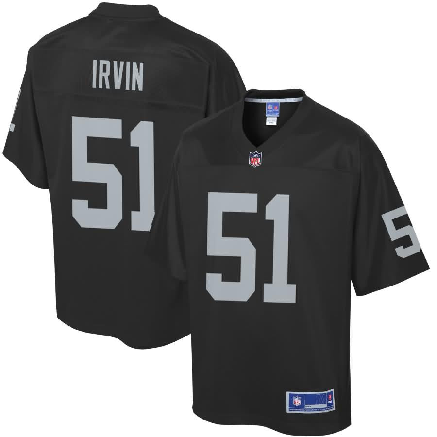 Bruce Irvin Oakland Raiders Nfl Pro Line Player Jersey Black