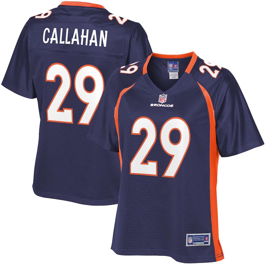 Bryce Callahan Denver Broncos Nfl Pro Line Womens Alternate Player Jersey Navy