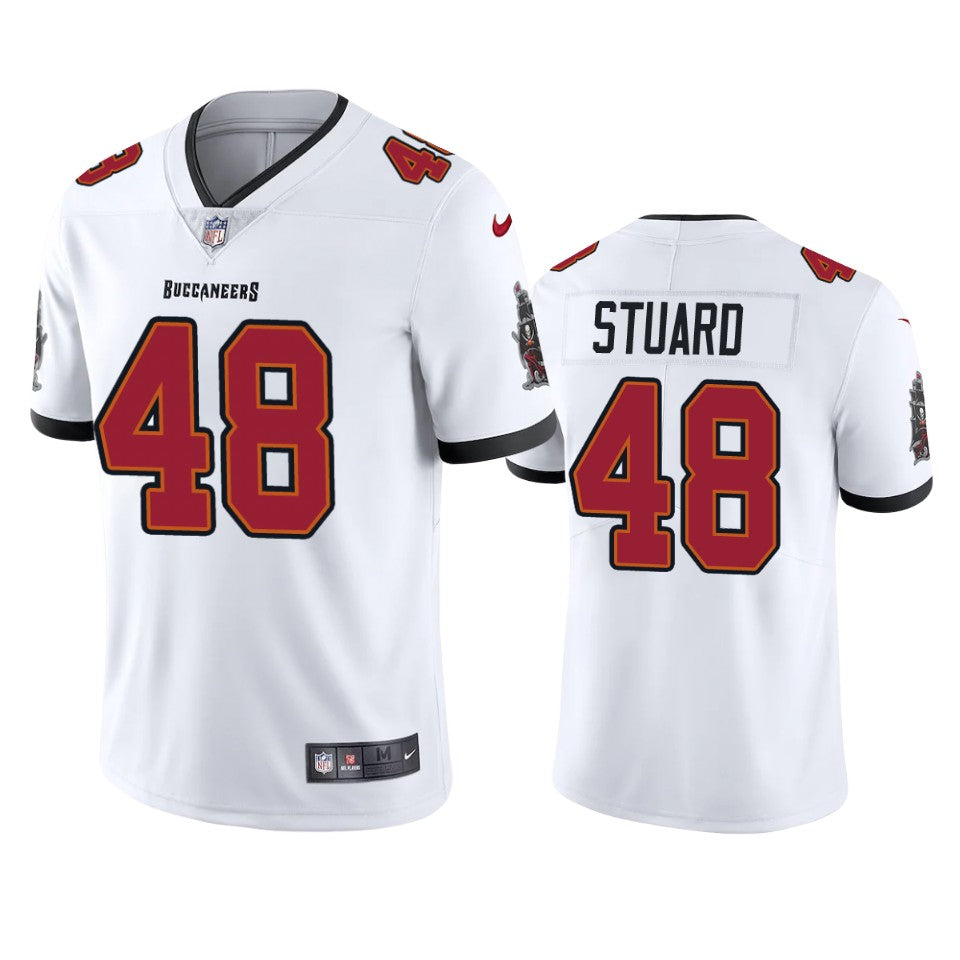 Buccaneers Grant Stuard Vapor Limited White Jersey