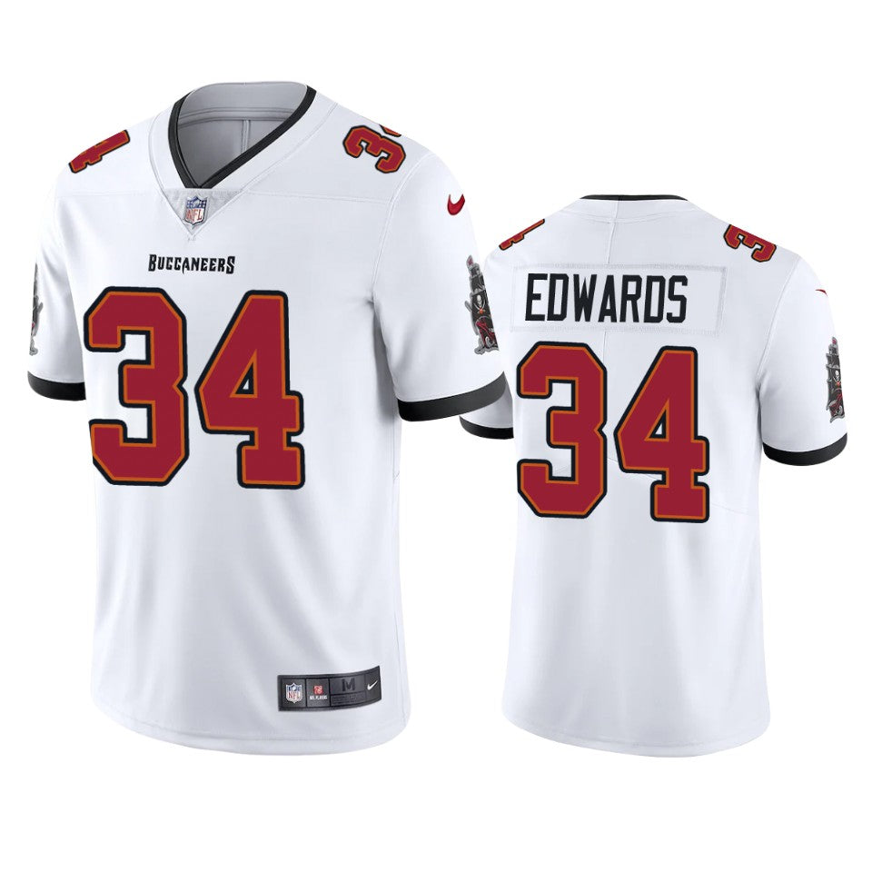 Buccaneers Mike Edwards Vapor Limited White Jersey Mens