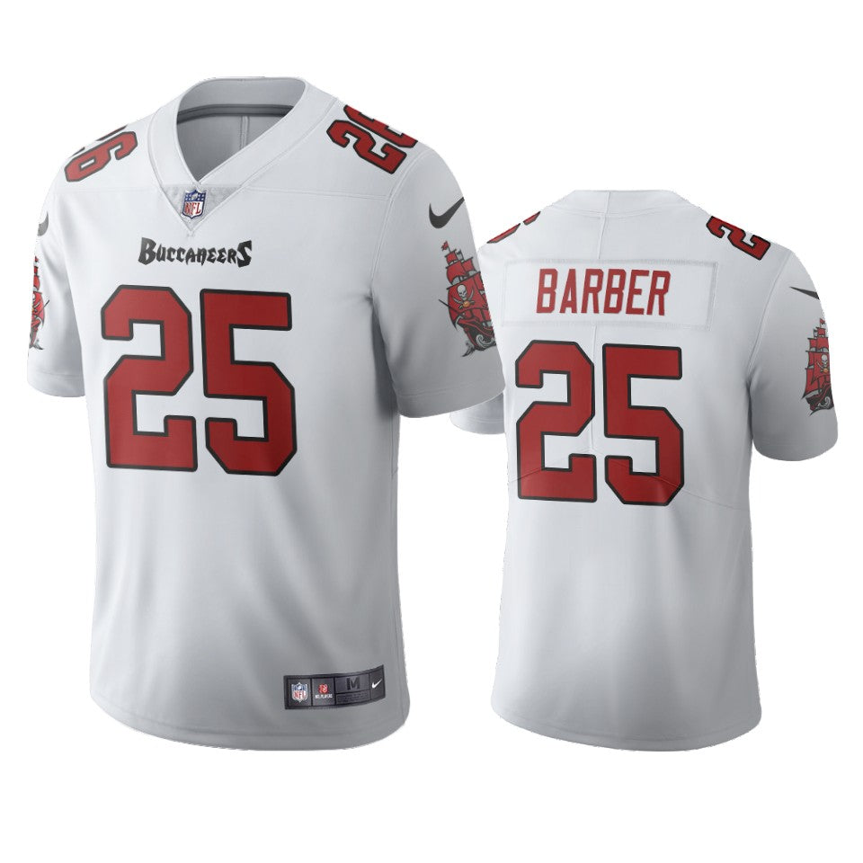 Buccaneers Peyton Barber 2020 Vapor Limited White Jersey Mens