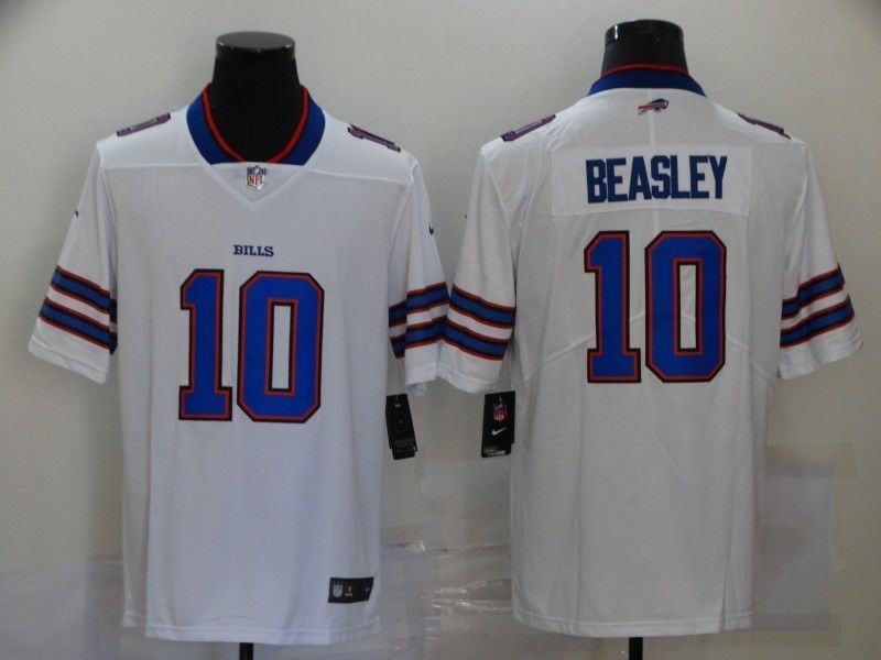 Buffalo Bills Cole Beasley 11 Jake Fromm 10 Nfl 2020 White Jersey