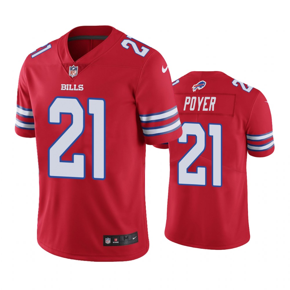Buffalo Bills Jordan Poyer Red Nike Color Rush Limited Jersey